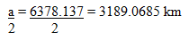 The difference in Radii is 1.1 meters.