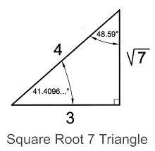 Square Root 7 Triangle